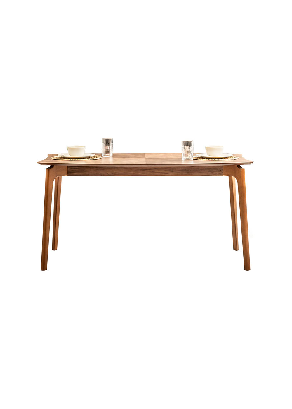 Andora Yemek Masası Ceviz (90x150x75 cm)