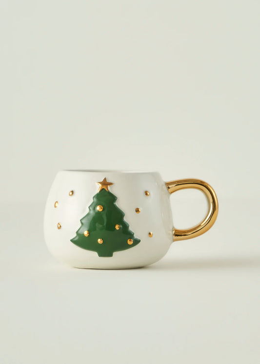 Christmas Yılbaşı Stoneware Kupa (280 cc)