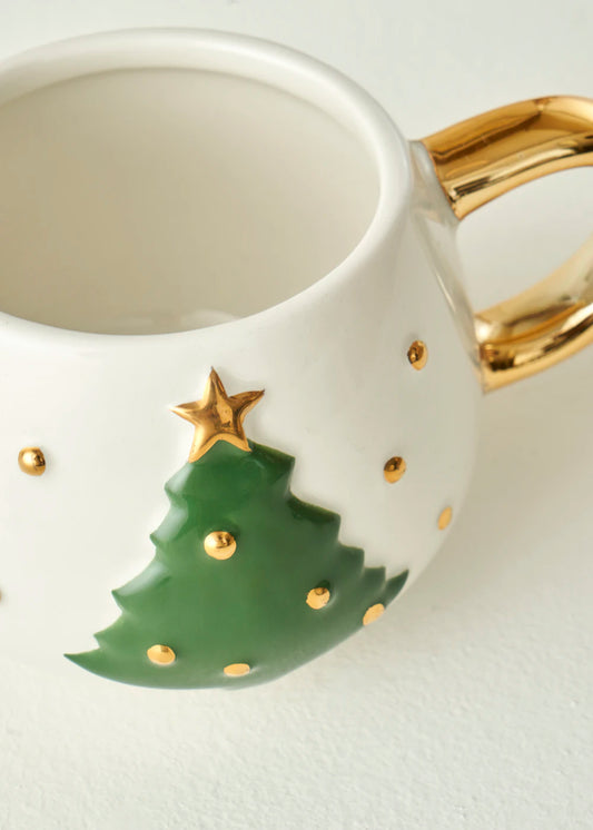 Christmas Yılbaşı Stoneware Kupa (280 cc)