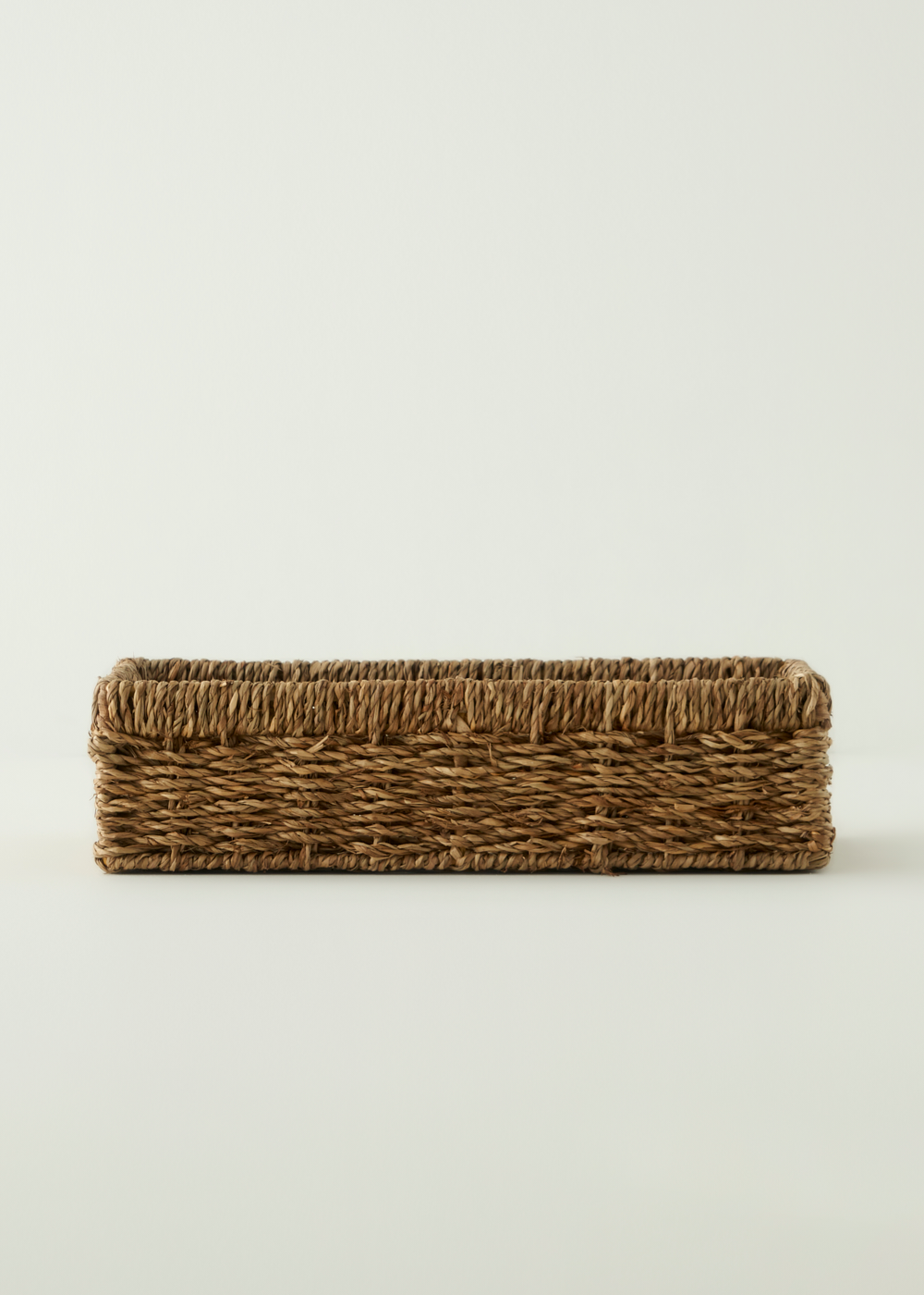 Nira Hasır Sepet Naturel (35x24x9 cm)