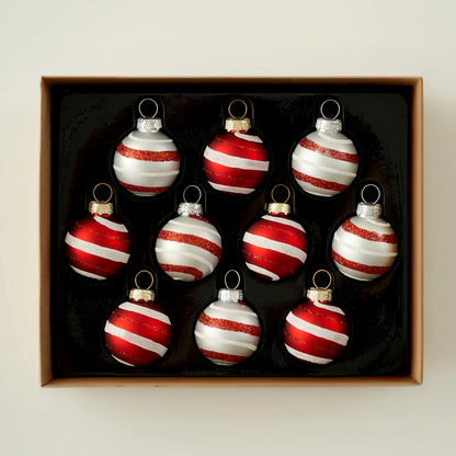Christmas Mini Ball Dekoratif Süs Kırmızı (19x15x4 cm)