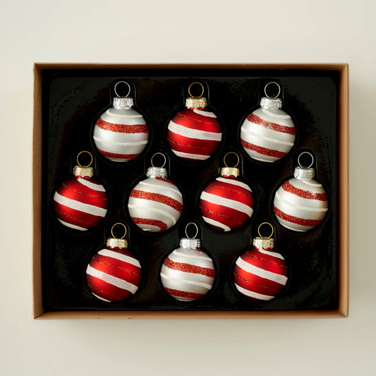 Christmas Mini Ball Dekoratif Süs Kırmızı (19x15x4 cm)