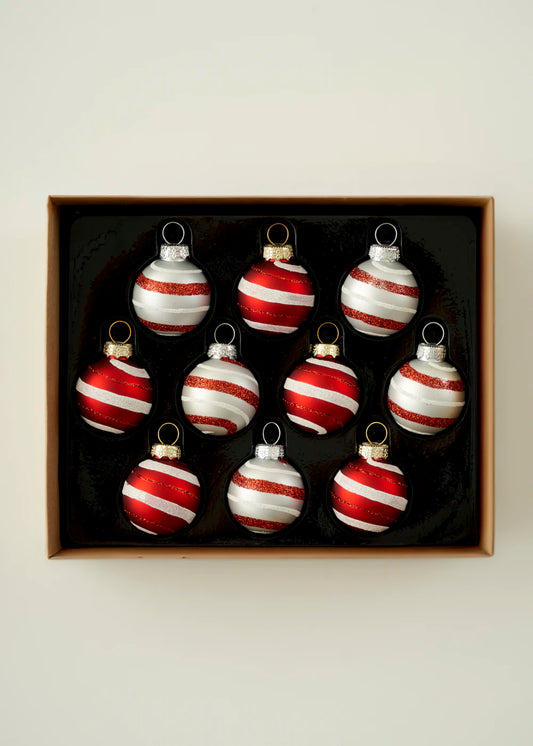 Christmas Mini Ball Dekoratif Süs Kırmızı (19x15x4 cm)