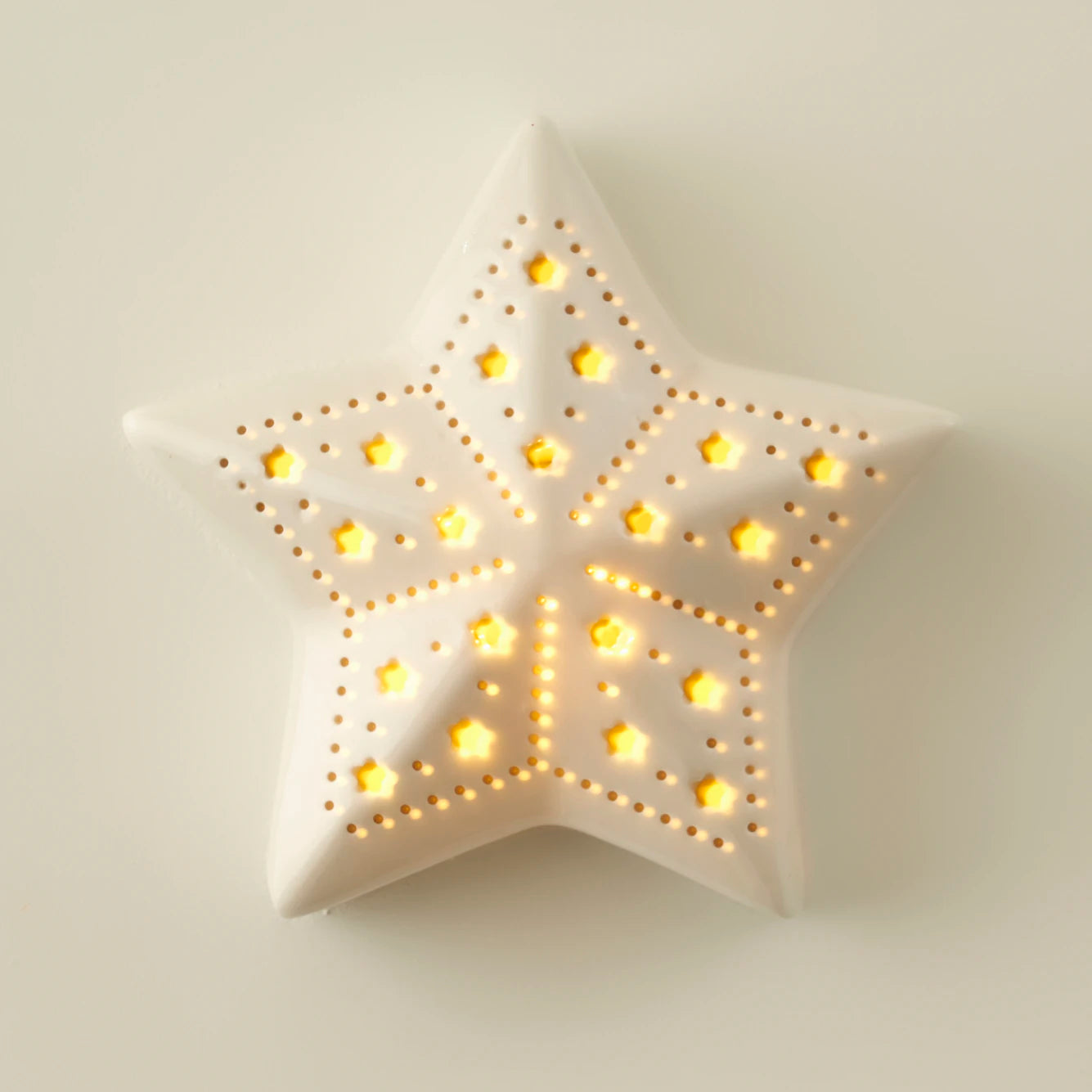 Star 2'li Yılbaşı Ledli Aydınlatma Beyaz (11x11x4 cm) - 3
