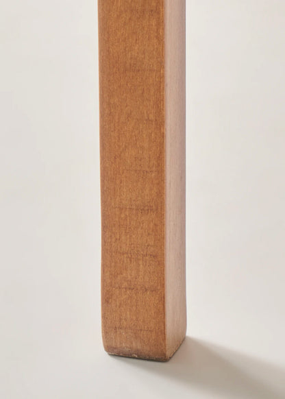 Elaris Doğal Ahşap Bahçe Sehpası Gürgen Ağacından Naturel (43x70x122 cm) - 5