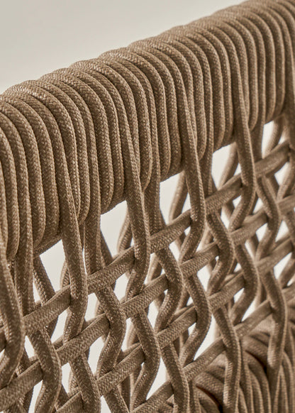 Kaia Doğal Ahşap Bahçe Sandalyesi Kestane Ağacından Naturel (90x57x56 cm) - 5