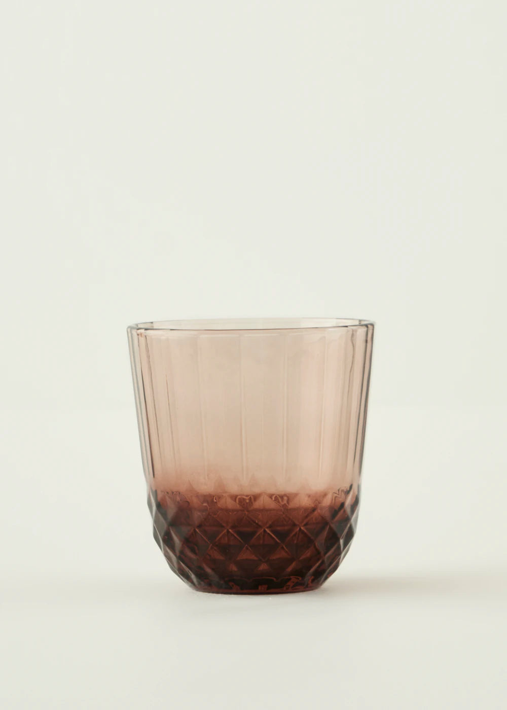 Colore Kesme Bardak-Kadeh Seti 12'li Amber - KAHVERENGİ - Çeşitli - 3