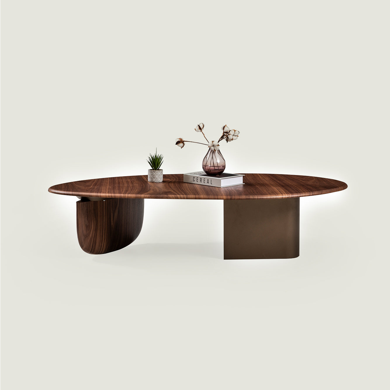 Kunlun Orta Sehpa Ceviz (155x81x36 cm) - 2