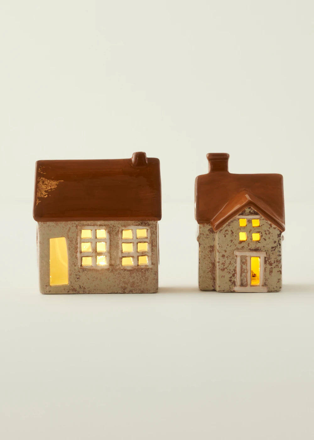 Home Yılbaşı Ledli Aydınlatma Kiremit (8x8x12 cm) - 5