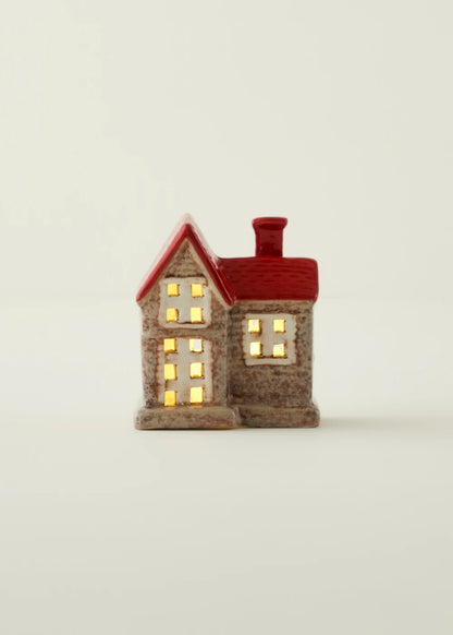 Home Yılbaşı Ledli Aydınlatma Kırmızı (10x7x12 cm)