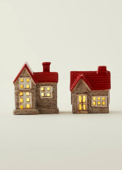 Home Yılbaşı Ledli Aydınlatma Kırmızı (10x7x12 cm) - 6