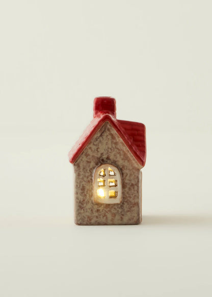 Home Yılbaşı Ledli Aydınlatma Kırmızı (10x7x11 cm)