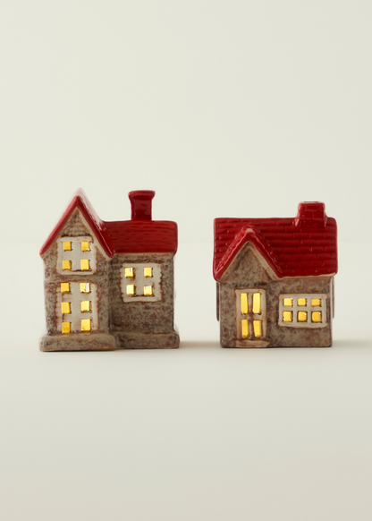 Home Yılbaşı Ledli Aydınlatma Kırmızı (10x7x11 cm) - 5
