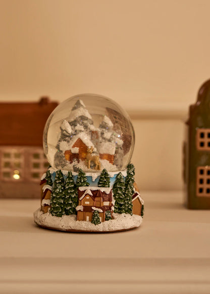 Snow Ball Yılbaşı Kar Küresi (11x11x15 cm)