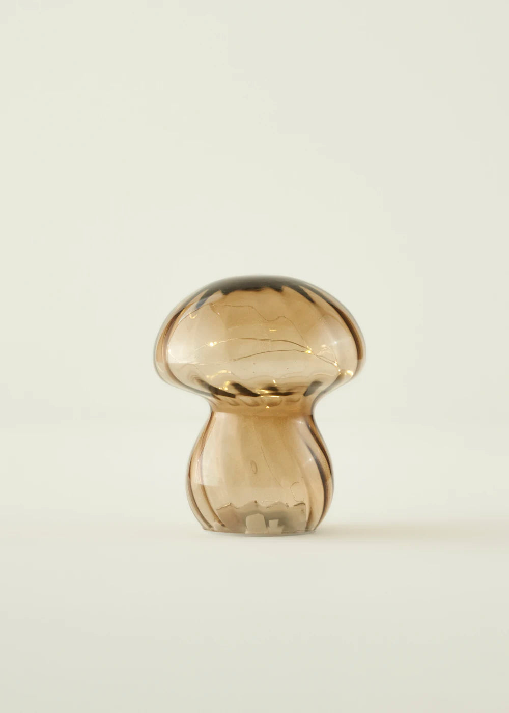 Mushroom Yılbaşı Ledli Aydınlatma Amber (14x14x15 cm) - 4