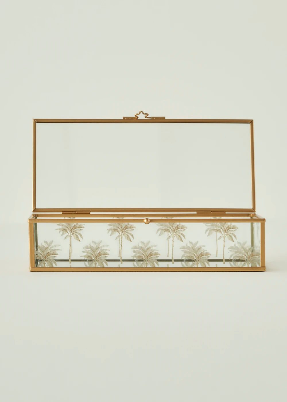 Palm Dekoratif Kutu Gold (10x13x5 cm) - 10x22x5 cm - GOLD 1 - 3