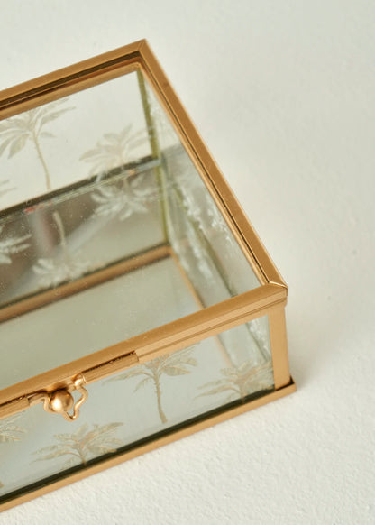 Palm Dekoratif Kutu Gold (10x13x5 cm) - 10x22x5 cm - GOLD 1 - 6