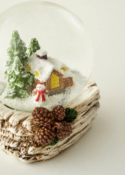 Snow Ball Yılbaşı Kar Küresi (7x7x8 cm)
