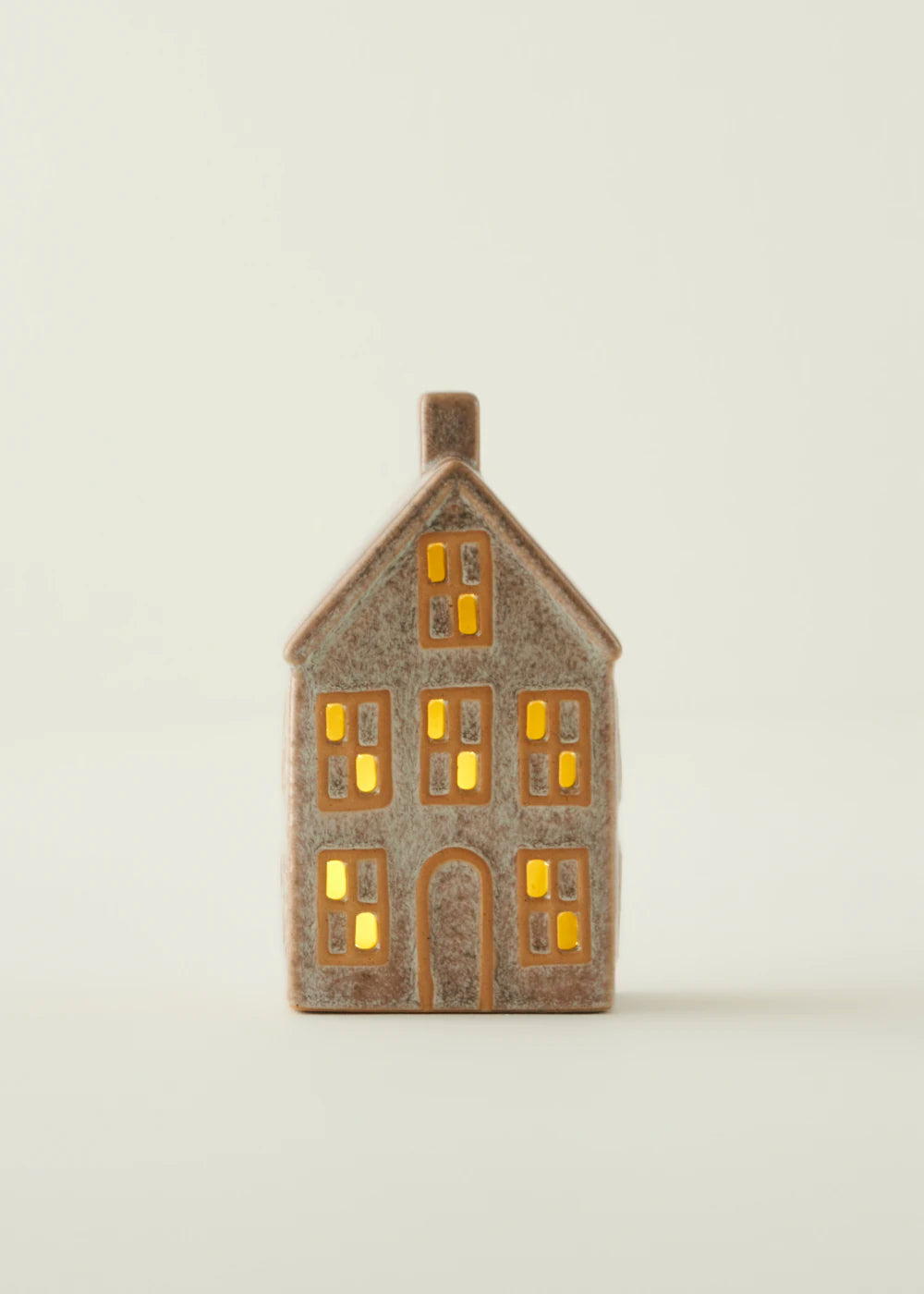 Home Yılbaşı Ledli Aydınlatma Bej (10x7x18 cm)