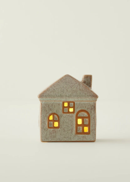 Home Yılbaşı Ledli Aydınlatma Bej (11x7x11 cm)