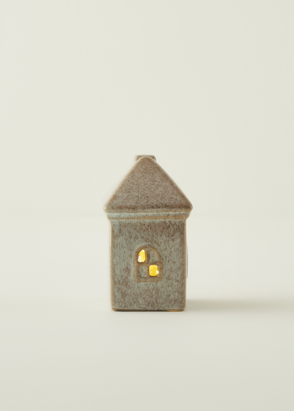 Home Yılbaşı Ledli Aydınlatma Bej (11x7x11 cm) - 2