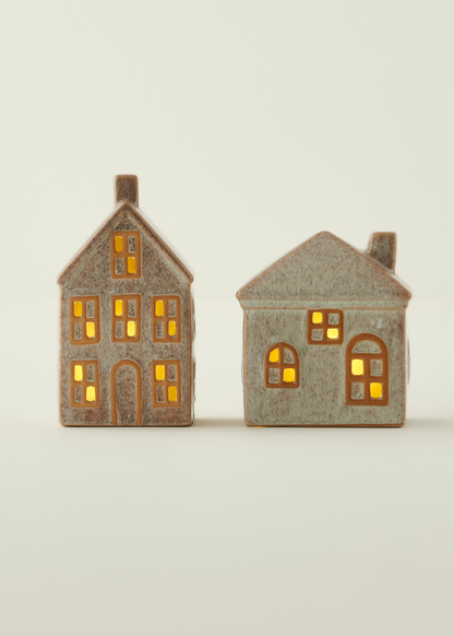 Home Yılbaşı Ledli Aydınlatma Bej (11x7x11 cm) - 4
