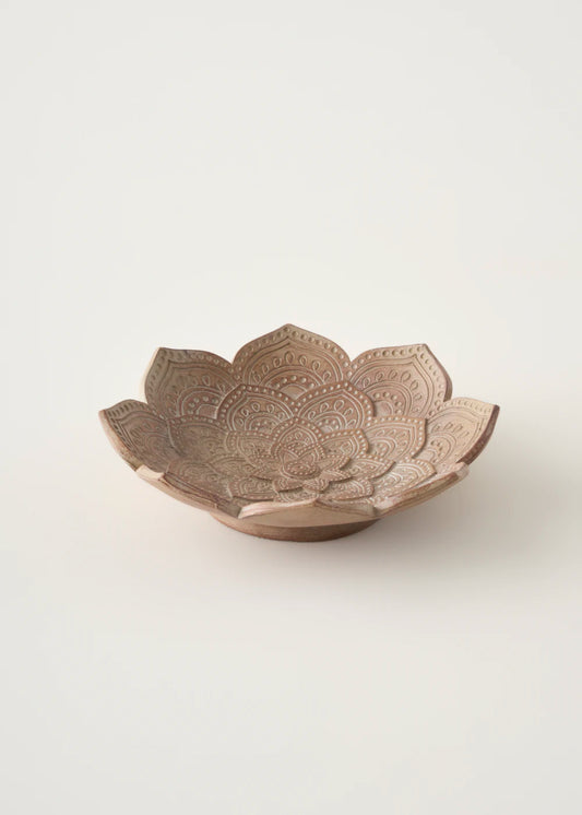 Clove Dekoratif Tabak Kahverengi (20x20x5 cm)