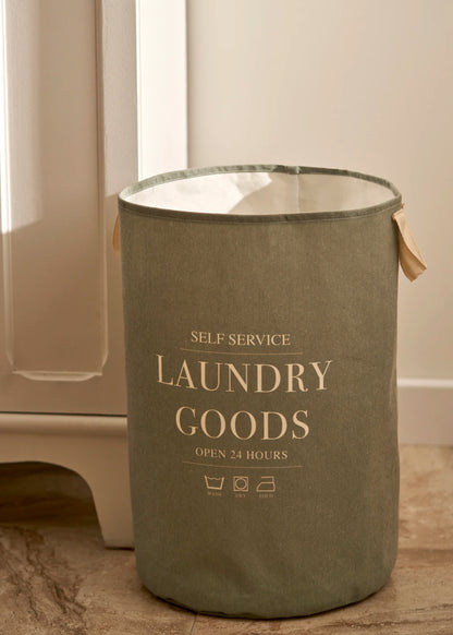 Laundry Goods Çamaşır Sepeti Füme (36x50 cm)