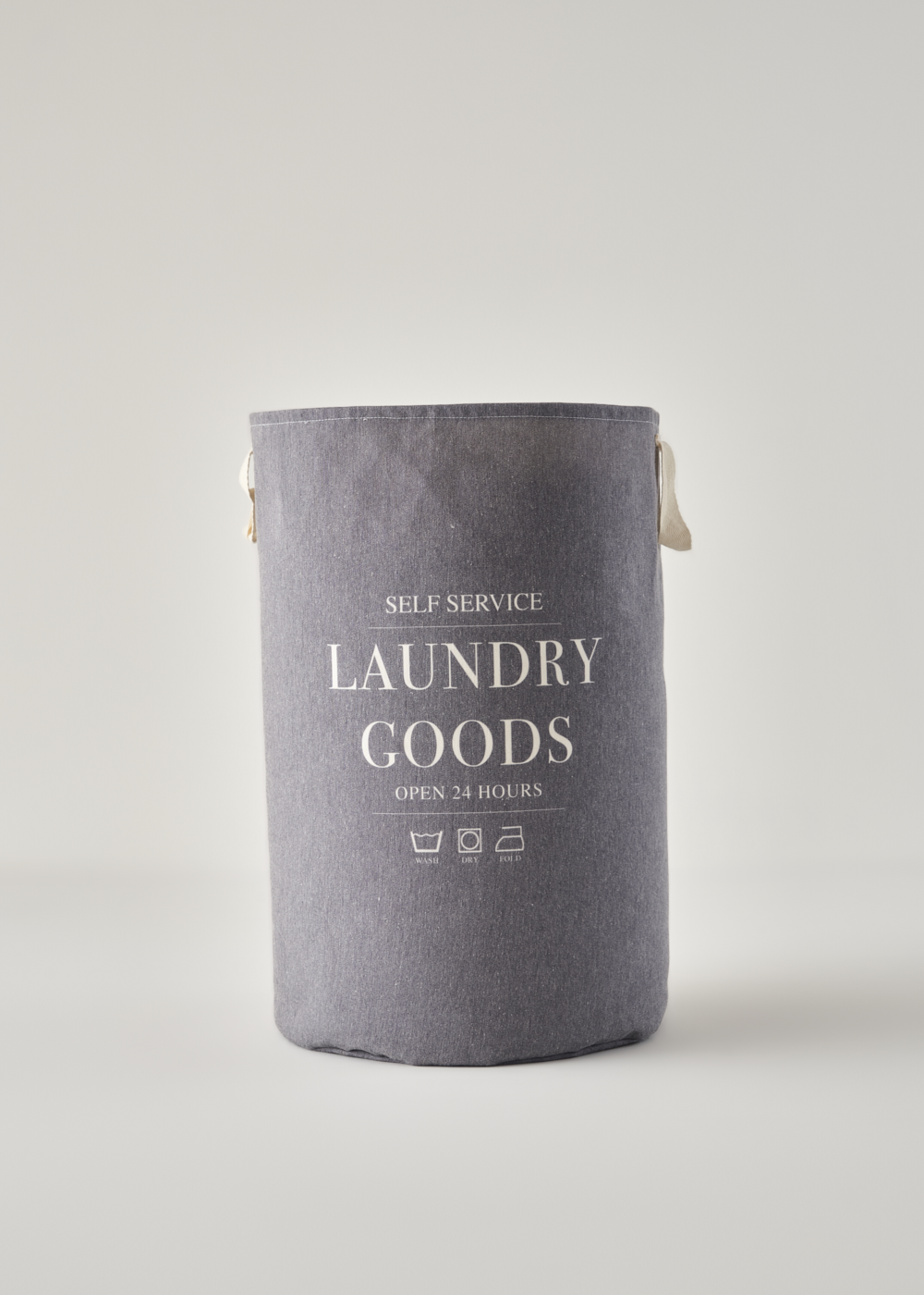 Laundry Goods Çamaşır Sepeti Füme (36x50 cm)