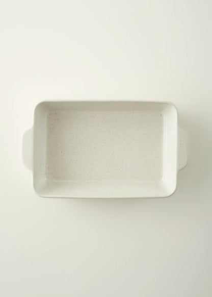 Margot Stoneware Fırın Kabı Beyaz (33,1x19,6x7 cm)