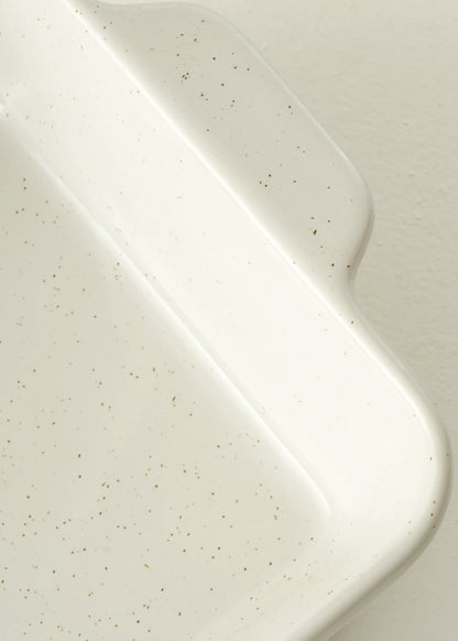 Margot Stoneware Fırın Kabı Beyaz (33,1x19,6x7 cm) - 4