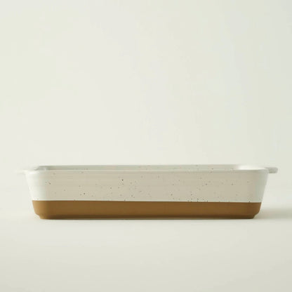 Margot Stoneware Fırın Kabı Beyaz (38,7x24,2x7,2 cm)