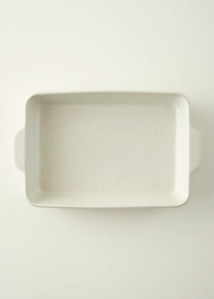Margot Stoneware Fırın Kabı Beyaz (38,7x24,2x7,2 cm)