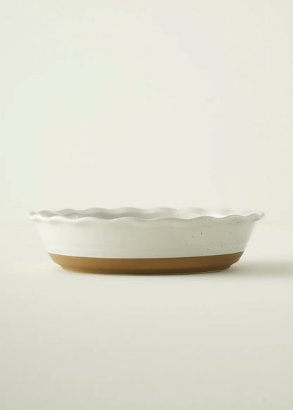 Margot Stoneware Fırın Kabı Beyaz (25,7x6,3 cm)