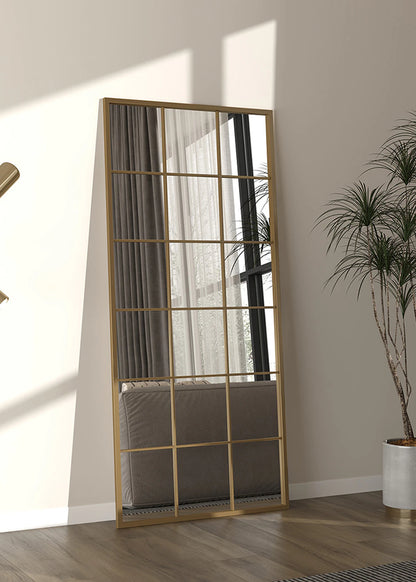 Noore Boy Aynası Gold (90x180 cm)