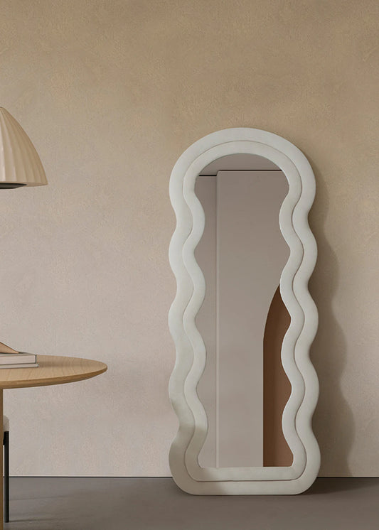 Curved Boy Aynası Beyaz (70x170 cm)