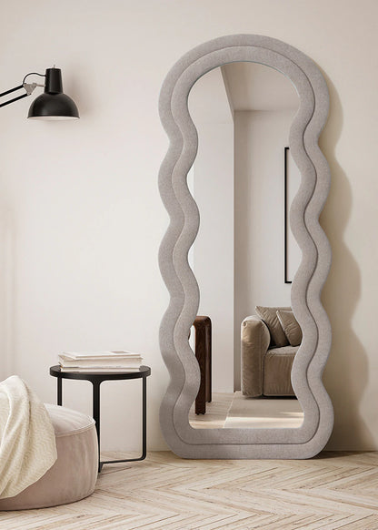 Curved Boy Aynası Bej (70x170 cm)