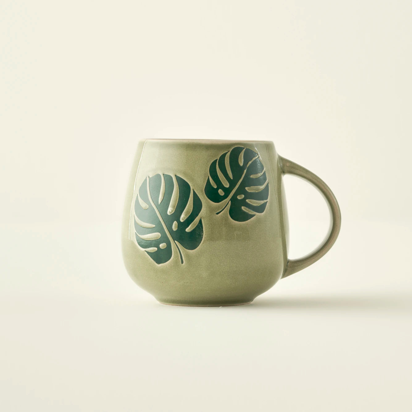 Luna Stoneware Kupa Yeşil (510 cc)