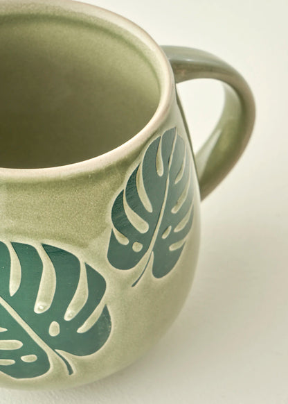 Luna Stoneware Kupa Yeşil (510 cc)