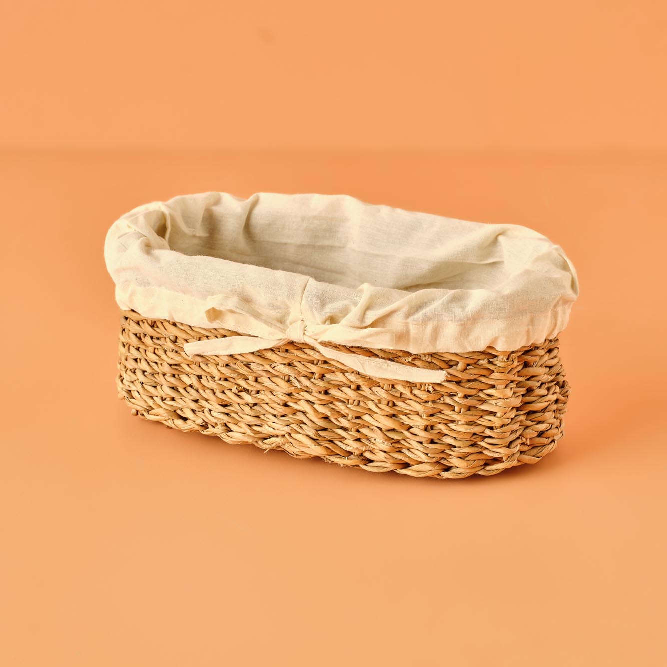 Diana Oval Bezli Sepet Seti Naturel - 2