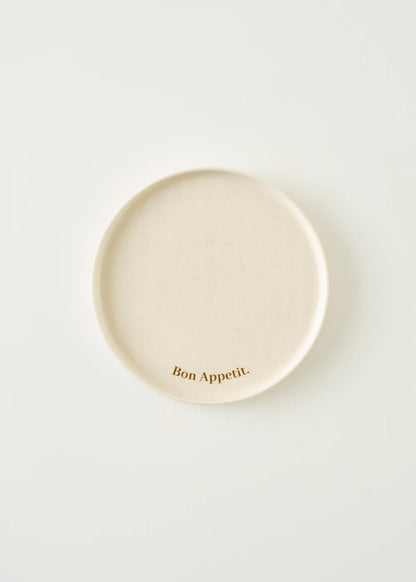 Parisien Porselen Pasta Tabağı Krem (21 cm)