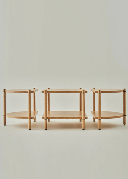 Cosmos Orta Sehpa Meşe-Beyaz (76x145x48 cm) - MEŞE - 76x145x48 cm - 5