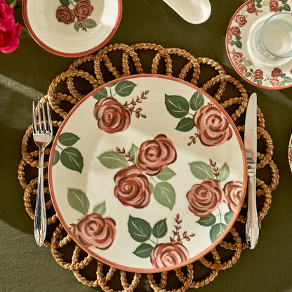 Rose Porselen 26 Parça 6 Kişilik Kahvaltı Takımı - 4