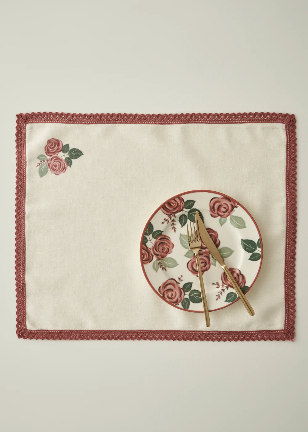 Rose Kopanakili Amerikan Servis Krem (35x45 cm)