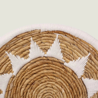 Curl Duvar Tabağı Naturel (40 cm) - 2