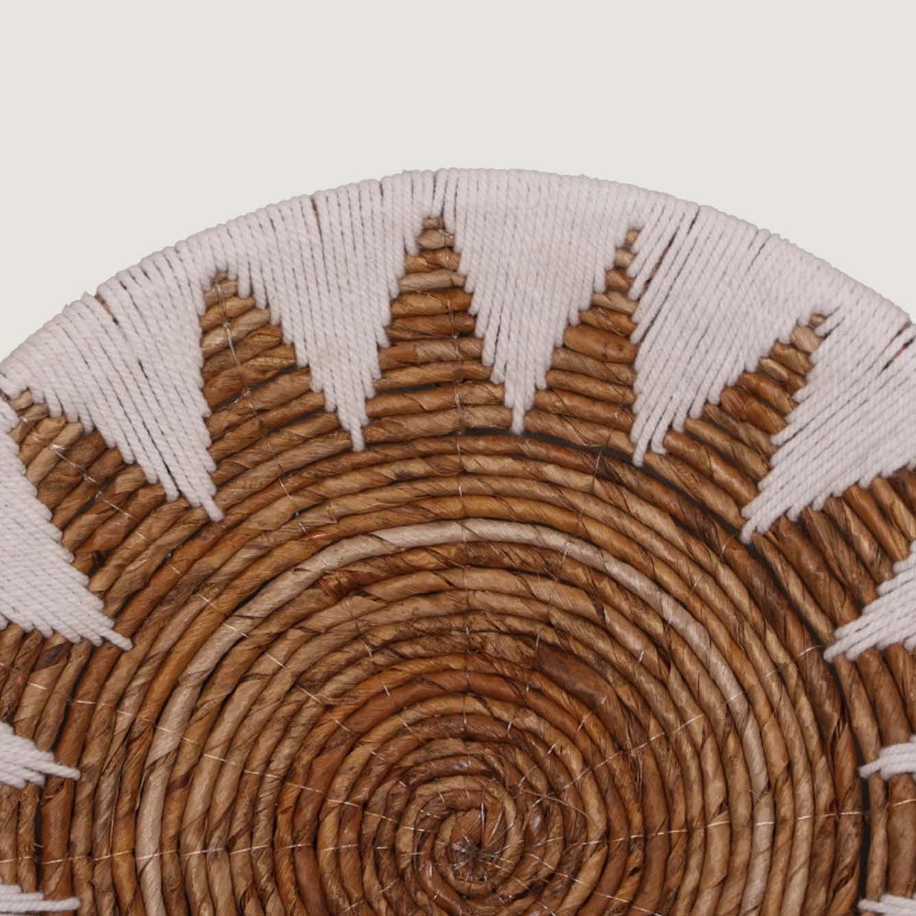 Rustic Duvar Tabağı Naturel (40 cm) - 50 cm - NATUREL - 2