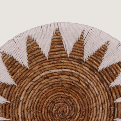 Rustic Duvar Tabağı Naturel (40 cm) - 50 cm - NATUREL - 2