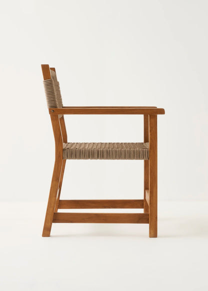 Kaia 4'lü Bahçe Sandalyesi Naturel