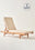 Calm 2'li Şezlong Naturel