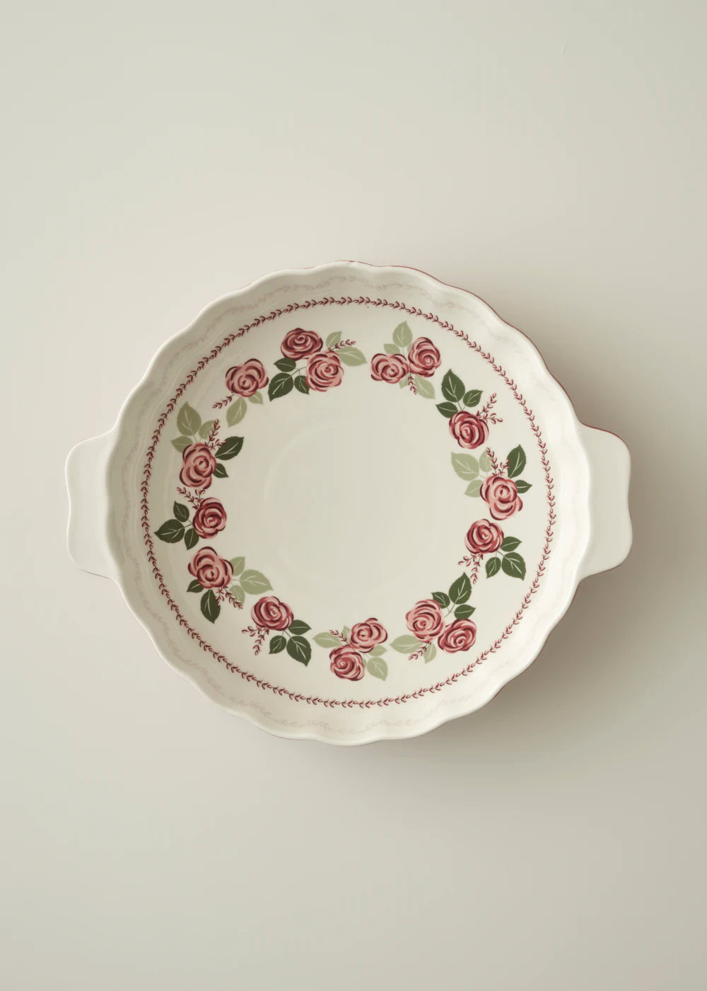 Rose Porselen Fırın Kabı Pembe (33x29x6 cm) - 2